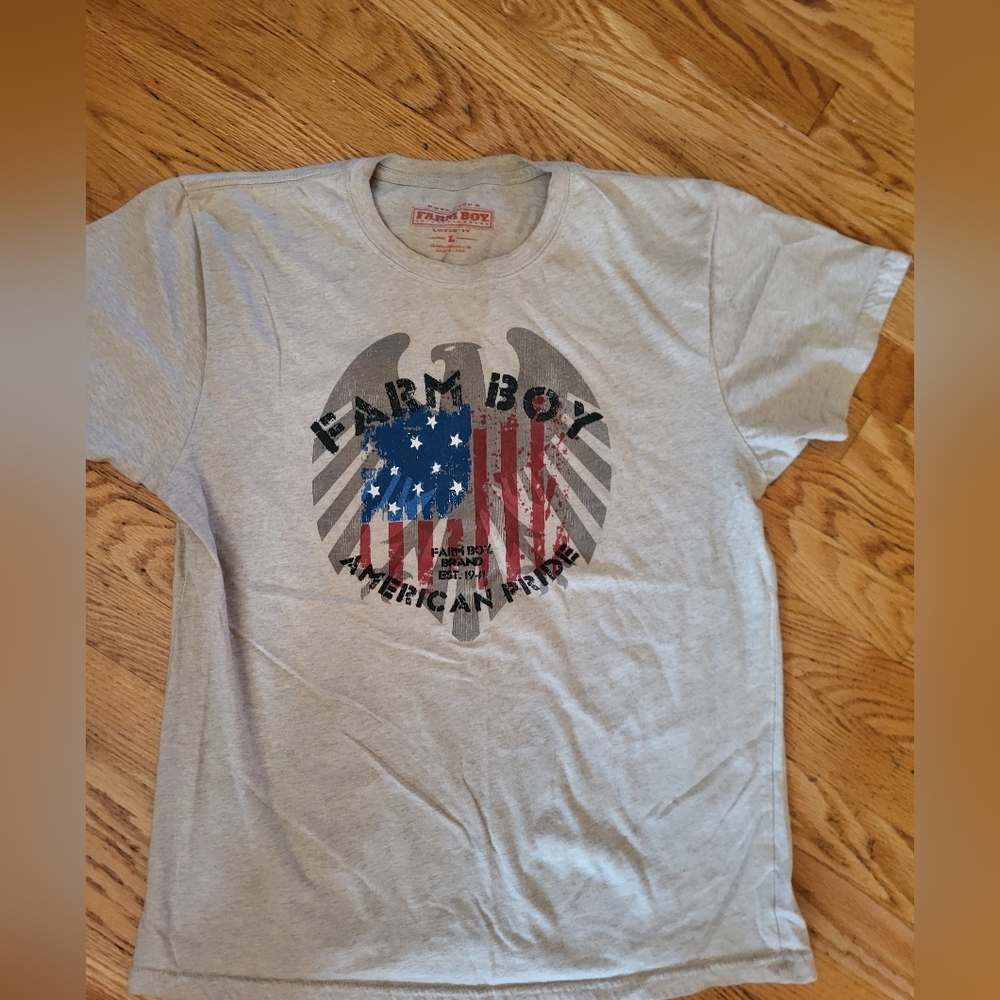 Mens Farm Boy Shirt Size Large